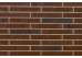 Клинкерная плитка для фасада Alaska braun Kohlebrand Schieferstruktur LF (365х52х10)